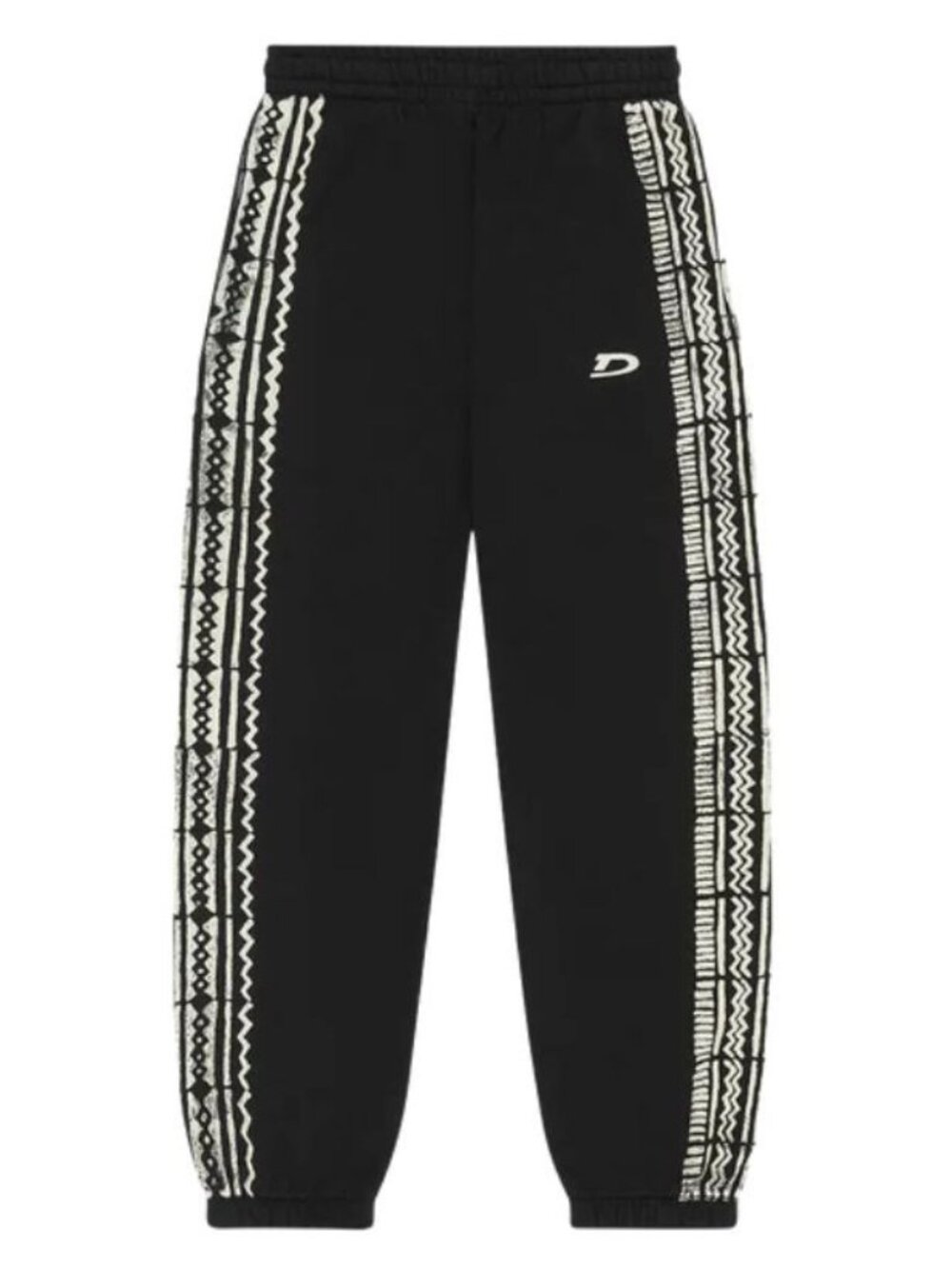 NWT DENIM TEARS MUDCLOTH BLACK SWEATPANTS SZ XL